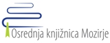 Logotip Osrednja knjižnica Mozirje